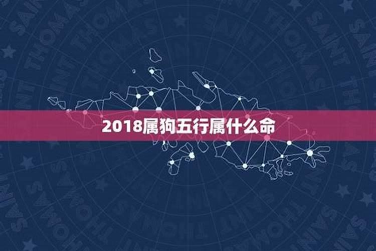 2018年的狗是什么命五行