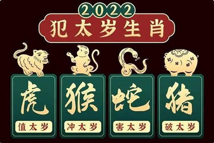 犯太岁是什么生肖2022