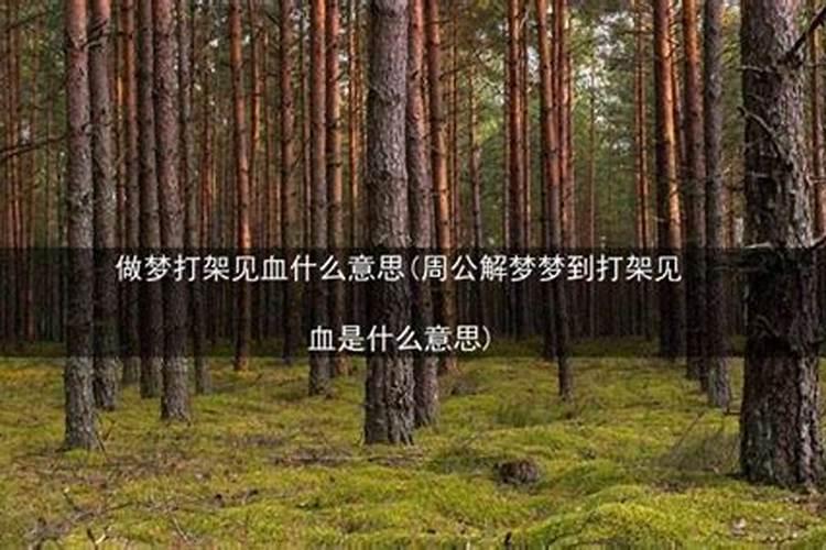 梦见别人打是什么意思