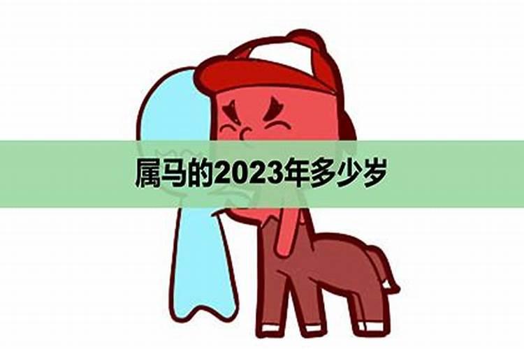 02年属马的2023年多大