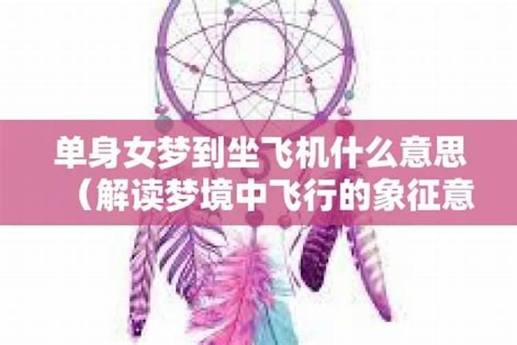 梦到飞机什么意思啊