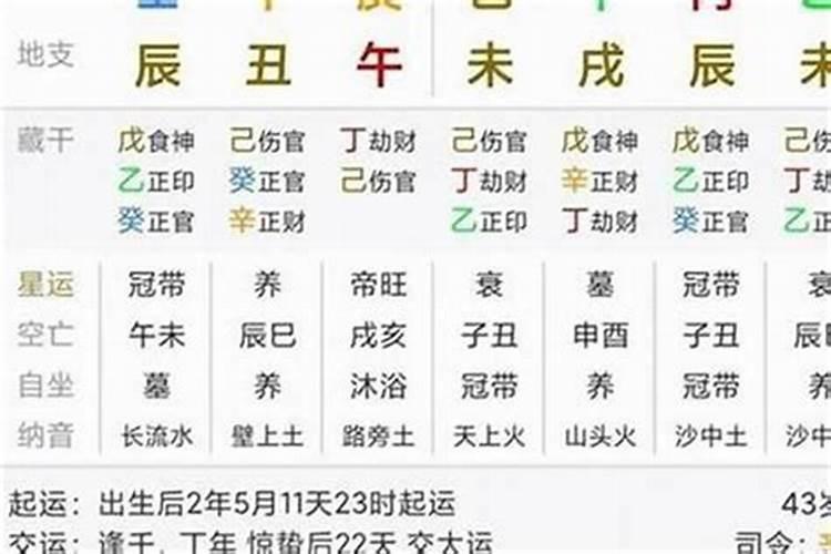 八字大运怎么划分