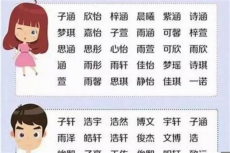 2017年属鸡的男孩起名用哪些字最好