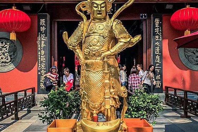 杭州天下第一财神庙灵顺寺