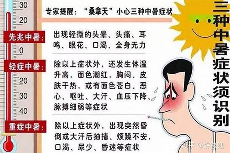 中暑是什么生肖