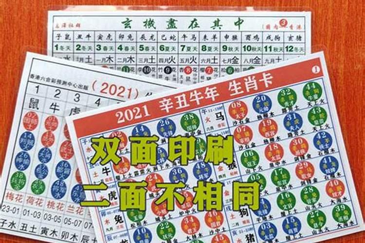 正版2021生肖号码表