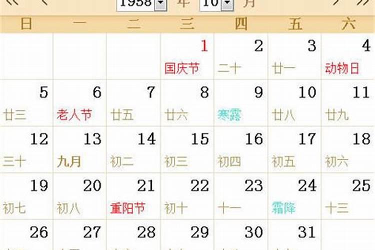 1958年农历3月14日是什么星座