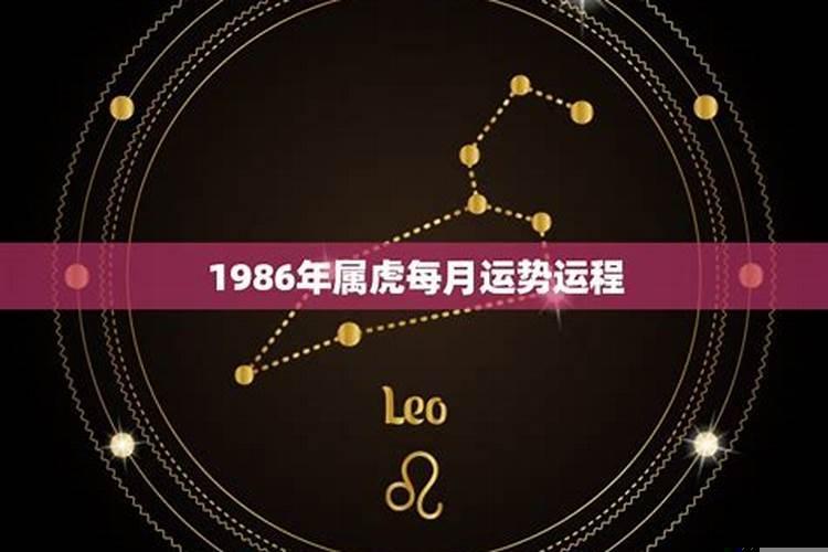 1986年2022年属虎人的全年运势女桃花运