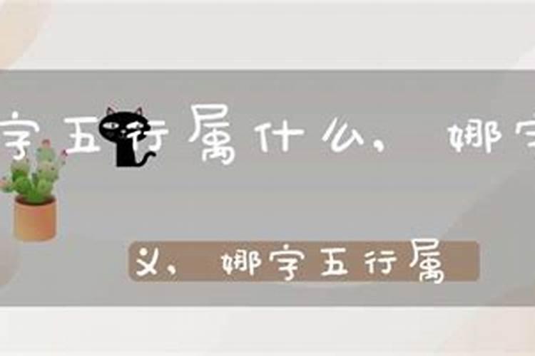 娜字五行属什么,有什么意