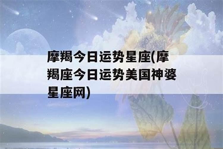 今日运势美国神婆星座网