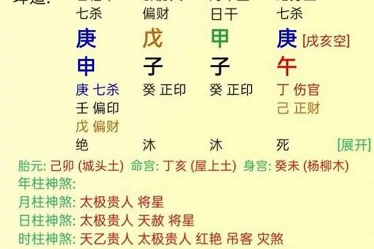 八字自带财