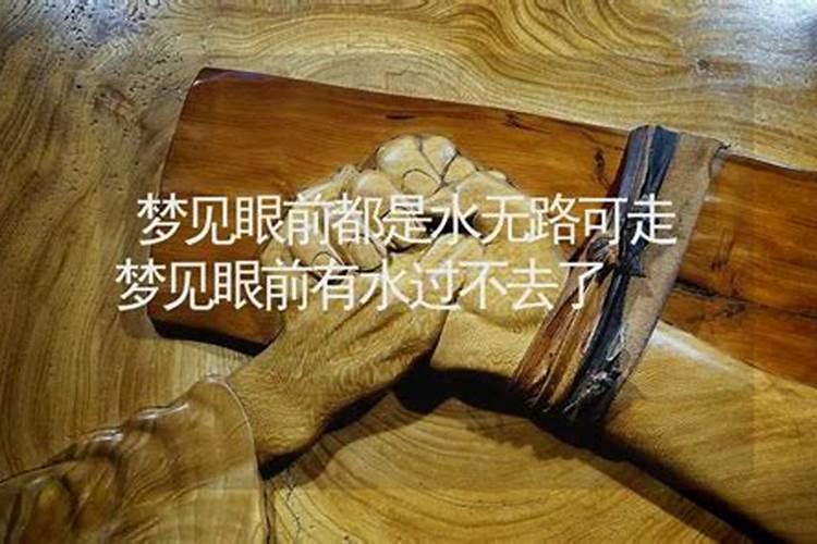 梦到一大片水要过去有人接我过去