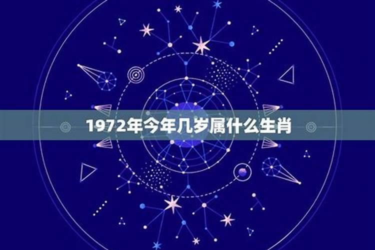 1971什么生肖今年几岁