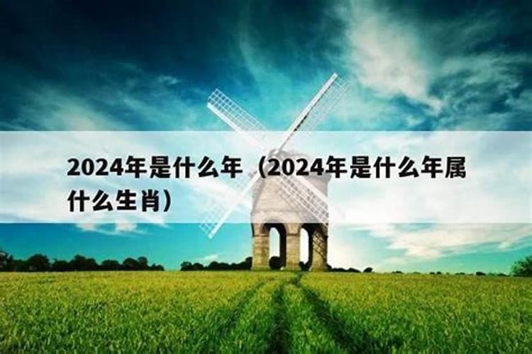 2024年什么年属什么