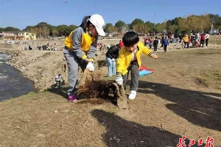 梦见自己在河里捡垃圾