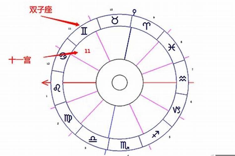 天顶星座双子座落在第10宫太阳