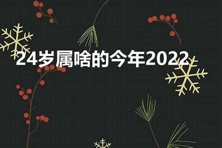 2020年24岁属什么生肖哪一年生