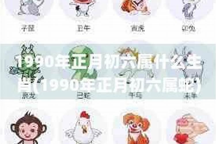 1990年农历正月初六属什么