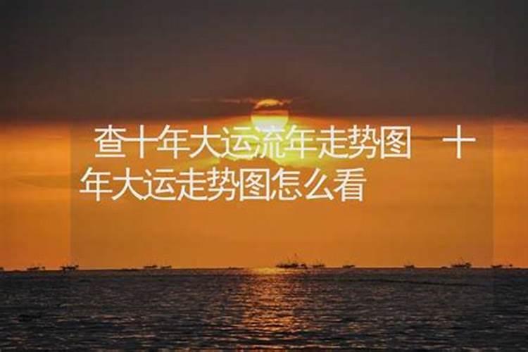 大运流年测算