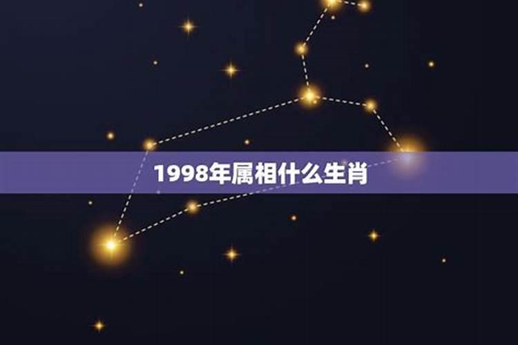 1998年属什么生肖星座