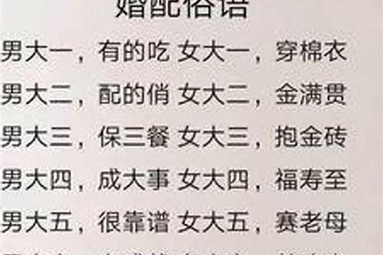 排八字的口诀