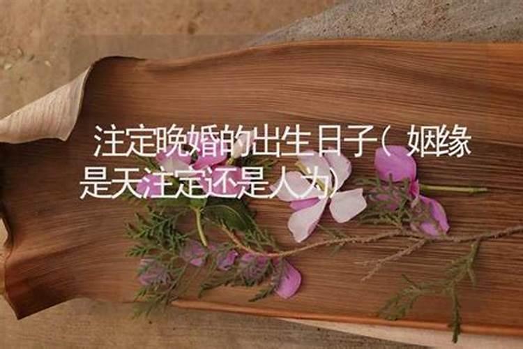 婚姻缘分天注定的吗