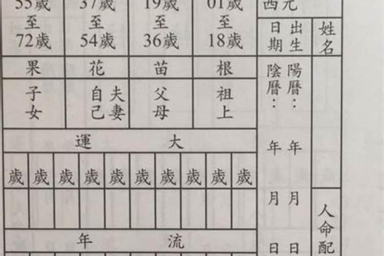 批八字怎样起运