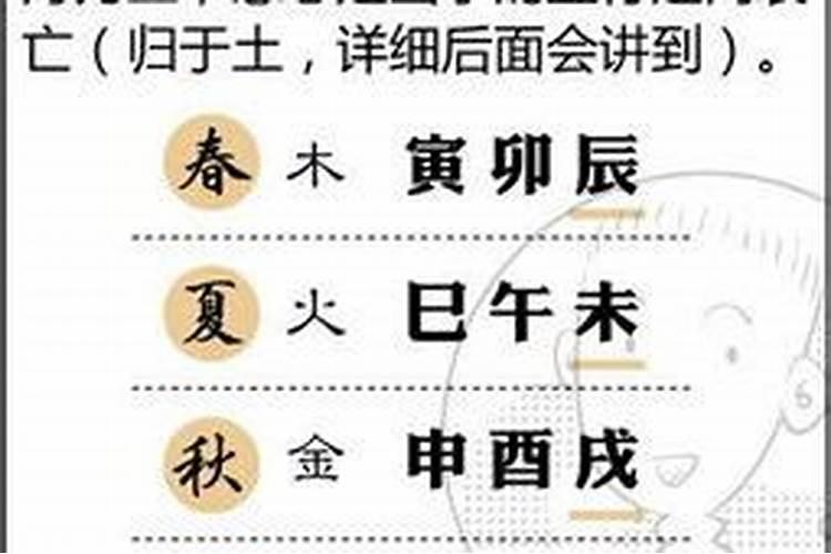 八字解析对照表