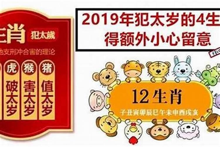 2020年哪几种生肖犯太岁