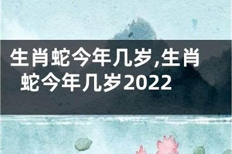 属蛇今年几岁2001