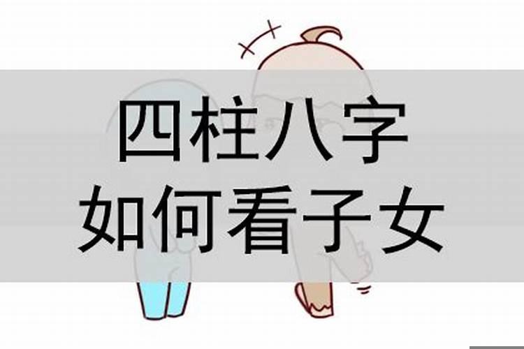 八字的时柱看子女信息