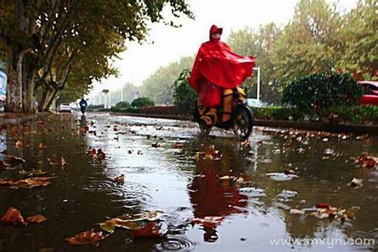 本命年女人梦见下雨什么预兆解梦