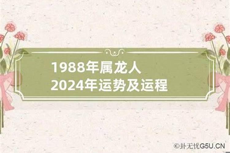 1988年今年7月运势如何