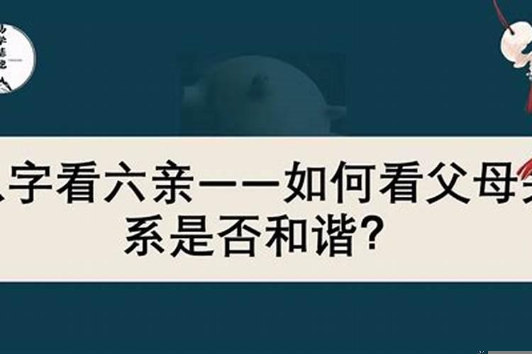 怎么从八字看父母被合了