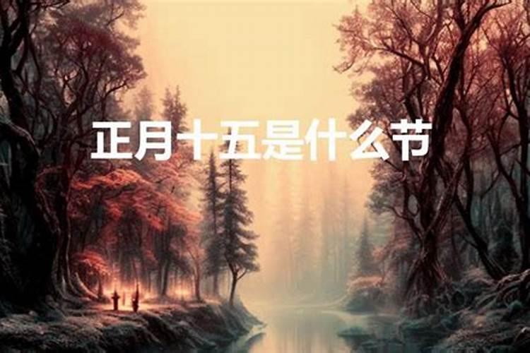 农历正月十五的意思是什么