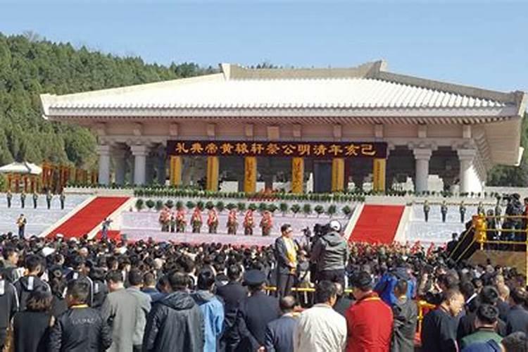 清明节现场祭祀