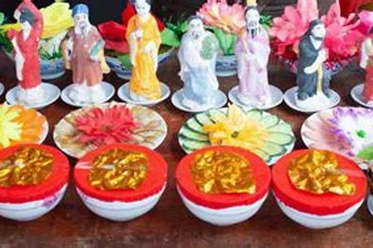 中元节祭品