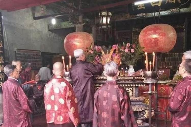 春节潮汕祭祖