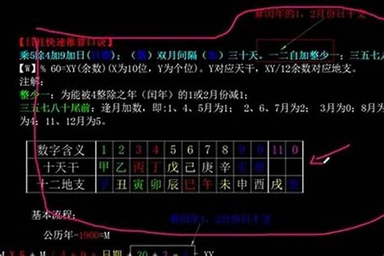 八字日柱如何推算