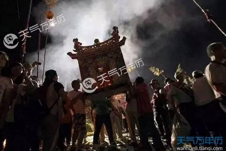 丹东中元节祭祀