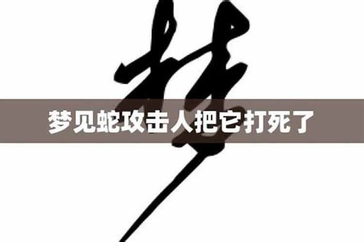 梦见蛇攻击自己和家人