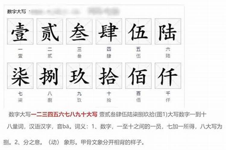 一二三四五六七八大九十这是什么数字