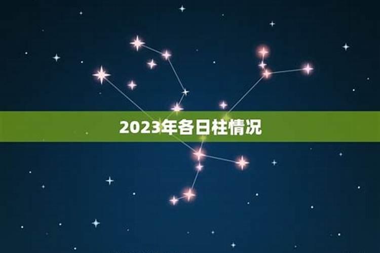 2022年各日柱运势