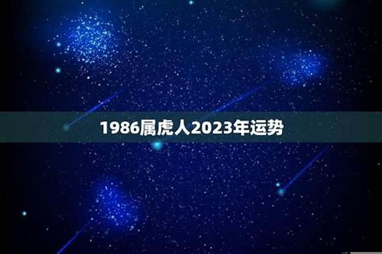 1986年未来十年的运势如何