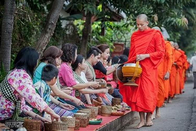 老挝布施祭鬼节