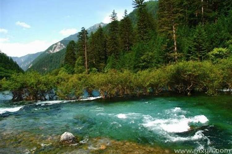 梦见水流很急的河流