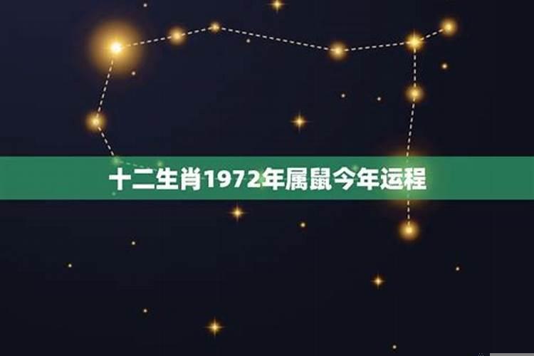 1972出生的运势如何