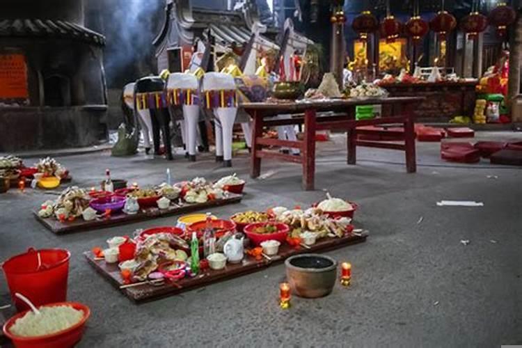 中元节祭品首饰