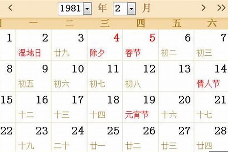 1981年农历九月初二阳历运势如何