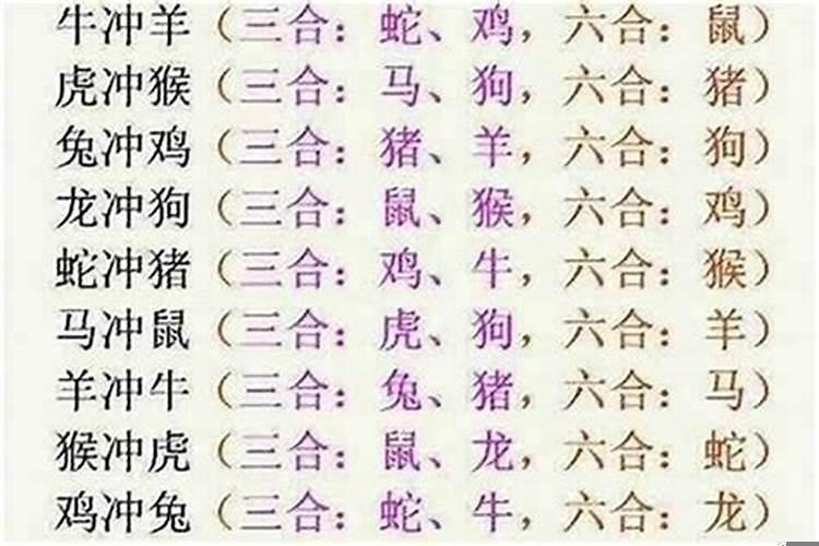 八字有三合代表什么